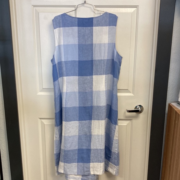 J. Jill Linen Dress NWT Size 3X - Picture 2 of 8